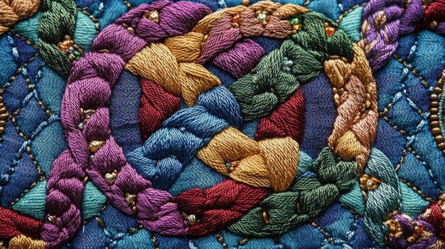 Детали вышивки